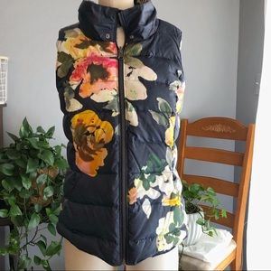 Reversible puffer vest from Anthropologie